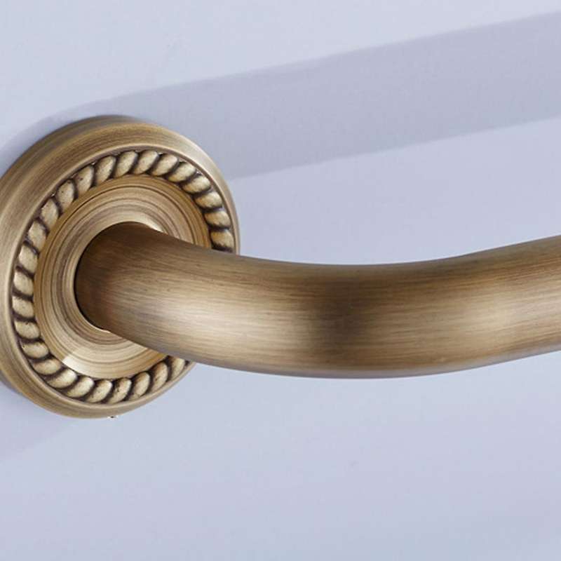 Bathtub Grab Bar Antique Brass Grab Bar Grab Rail Armrest Handle Toilet Elderly Handrail Wall Mount
