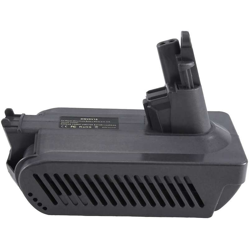 Battery Adapter for 20v Li-ion Battery Convert to for V10 Vacuum Cleaner Dw20v10