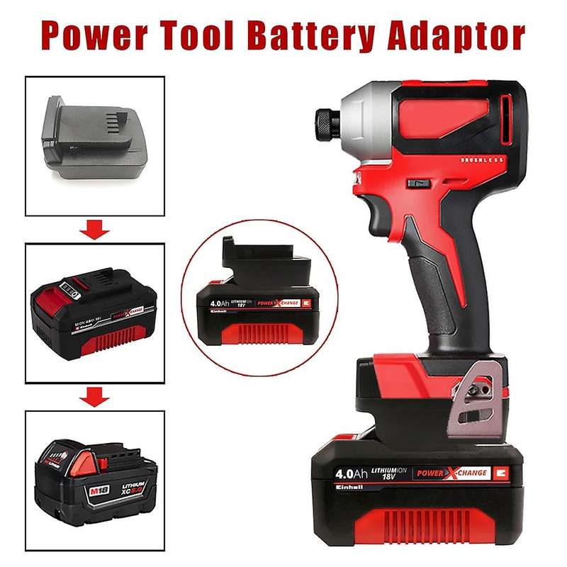Battery Adapter for -Change 18V Battery Convert to for 18V Li-Ion Battery Power Tool