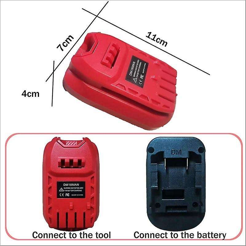 Battery Adapter for Craftsman 20v Cordless Tools, for De-walt 20v