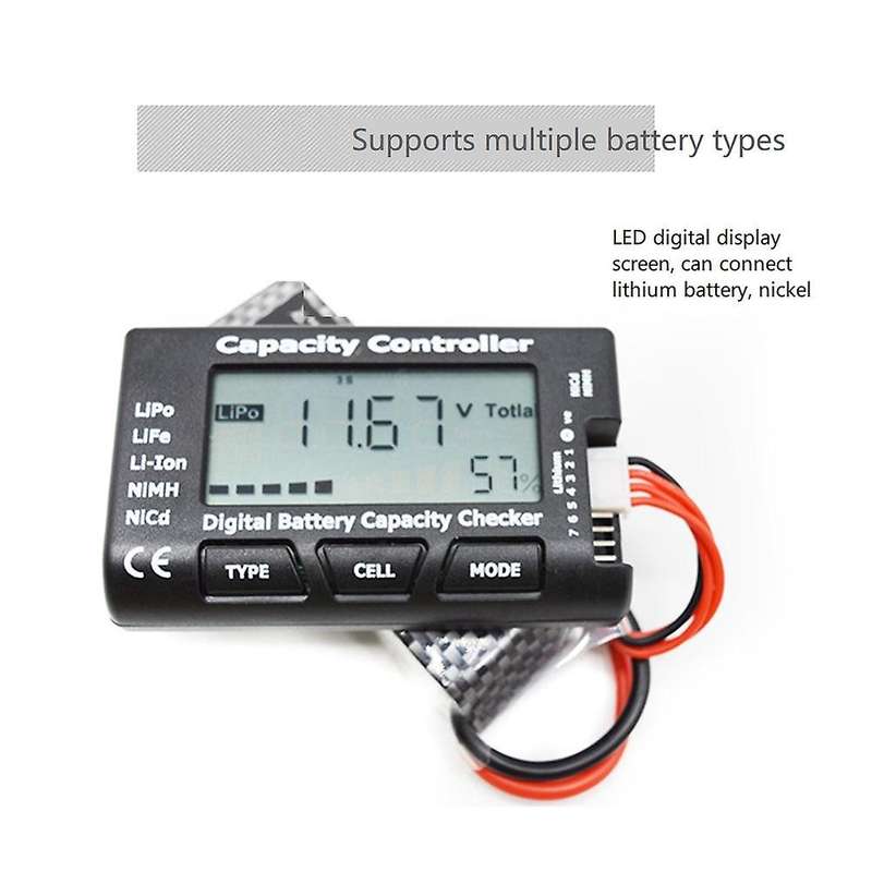 Battery Balancer Capacity Controller Tester Cellmeter-7 Life -fe -ion Nimh Nicd Digital Checker