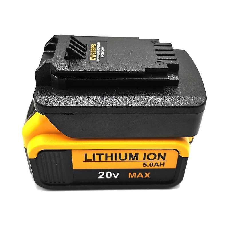 Battery Adapter for Dewalt 18v/20v Lithium Battery Converted to Black&decker Porter Cable Stanley 1