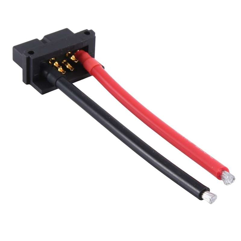 Battery Discharge Connector 6Pin Male & Female EBike Power Battery Base Replacement Part Just for Ha