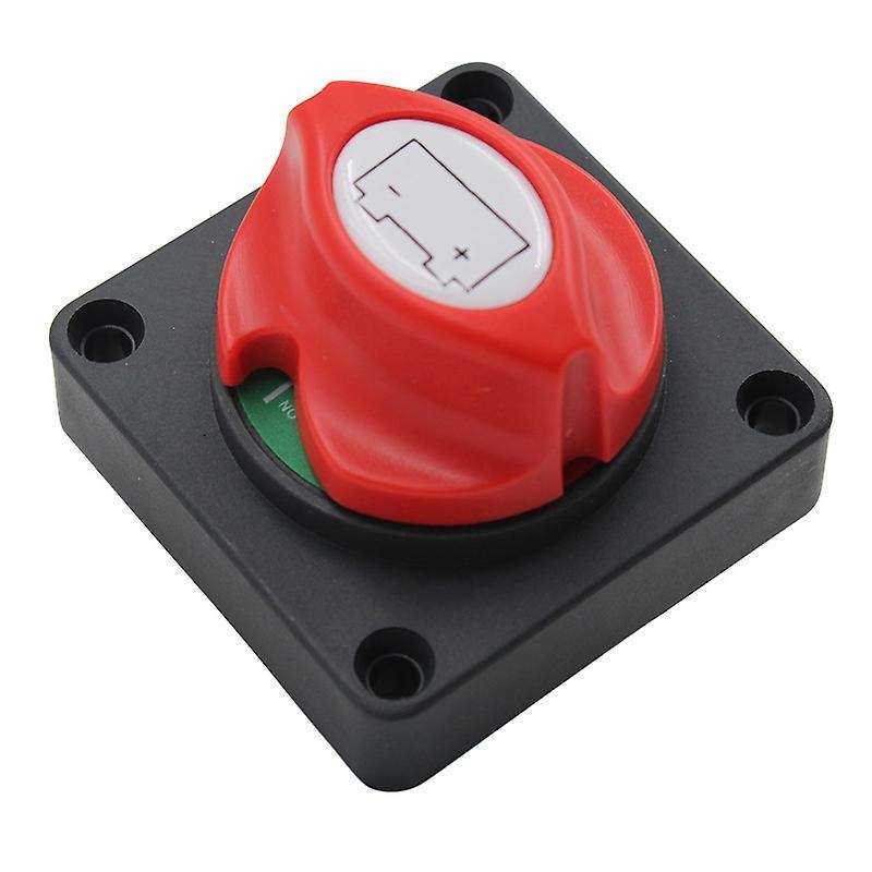 Battery Disconnect Switch Master Cut Shut Off Switch 12v 24v 48v for Marine Boat Rv Waterproof Batt