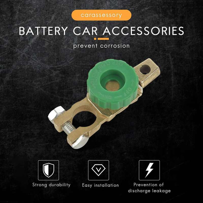Battery Kill Switch 6V-24V 125 Amp Battery Quick Disconnect Switch Cut Off for Car Truck (Type H 1p