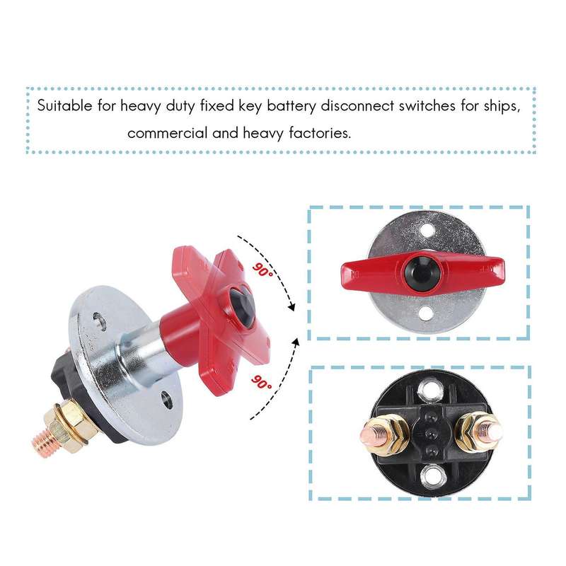 Battery Isolator 12V / 24V Heavy Duty Electrical Switch