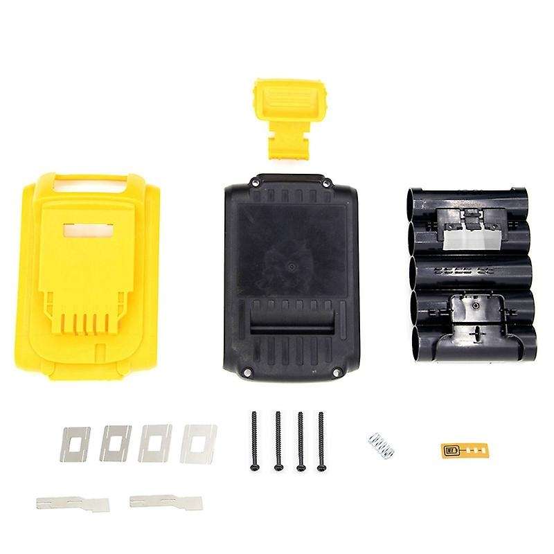 Battery Replacement Plastic Case Compatible DeWalt 20V DCB201,DCB203,DCB204