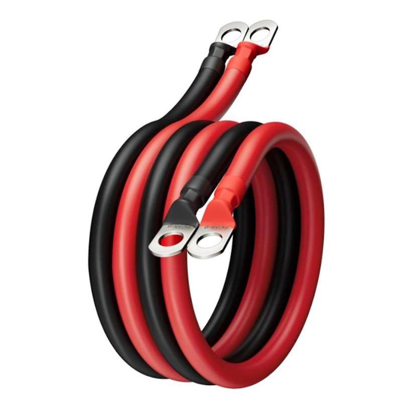 Battery Terminal Cable 10awg Auto Battery Lead Aluminum Alloy Connector Clamp for Automotive Marine