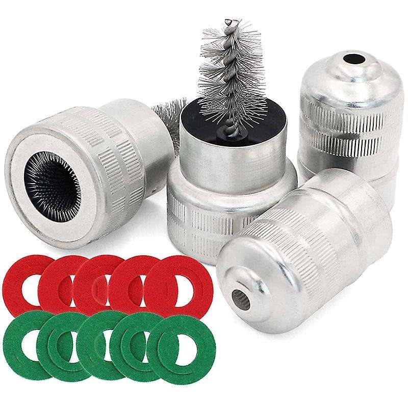 Battery Terminal Anti Corrosion Washers Protector Fiber and Cleaning Brush-2Pcs for Car Marine Boat