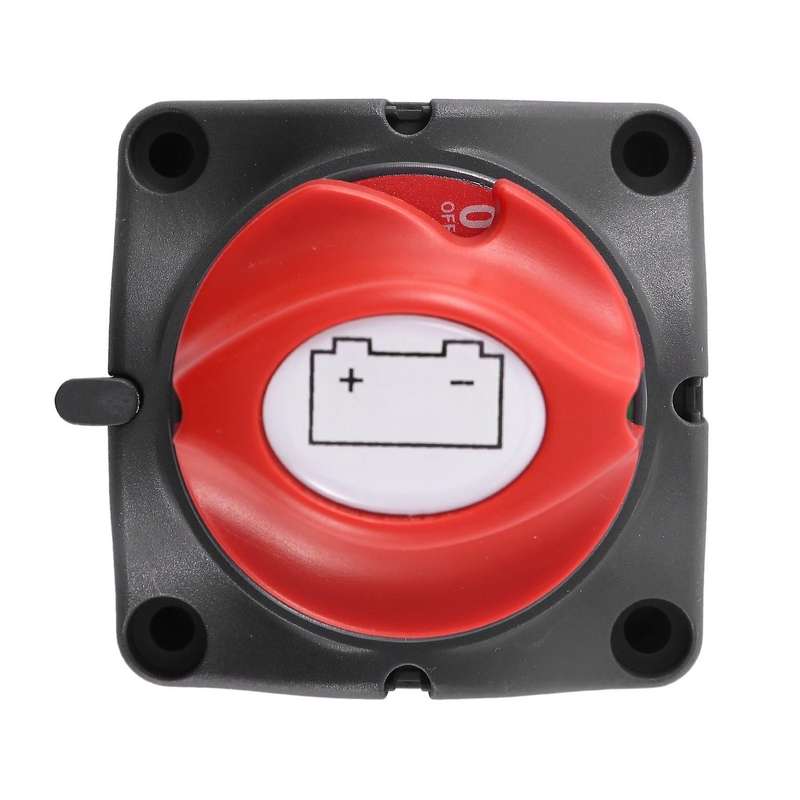 Battery Switch Heavy Duty Battery Power Cut Master Switch Disconnect Isolator for Car Vehicle RV and