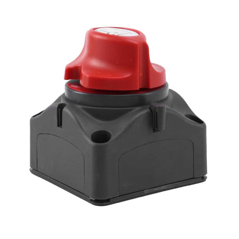 Battery Switch Heavy Duty Battery Power Cut Master Switch Disconnect Isolator for Car Vehicle RV and