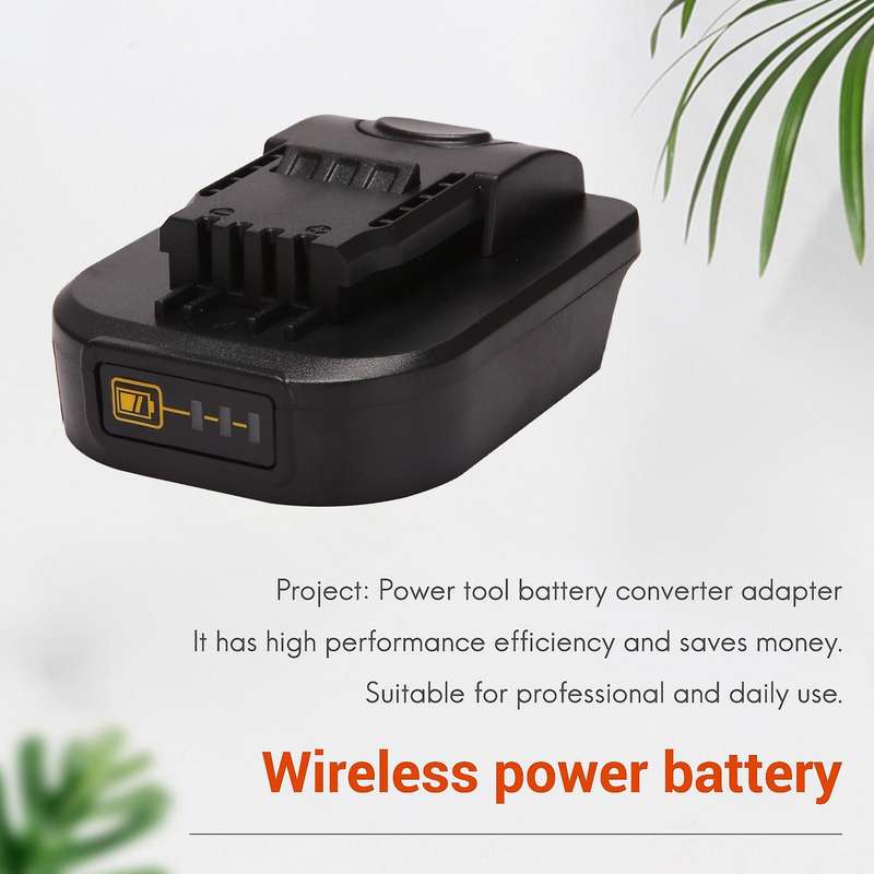 Battery Tool Converter Compatible Makita 18V Lithium to WORX 20V 4-Pin