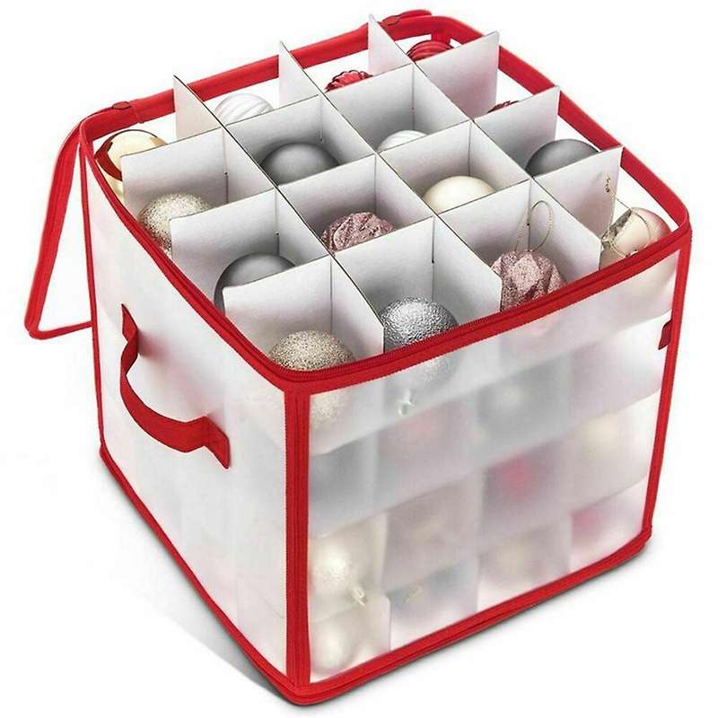 Baubles Storage Box Christmas Balls Storage Xmas Tree Decorations Organizer Bauble Storage Divider T