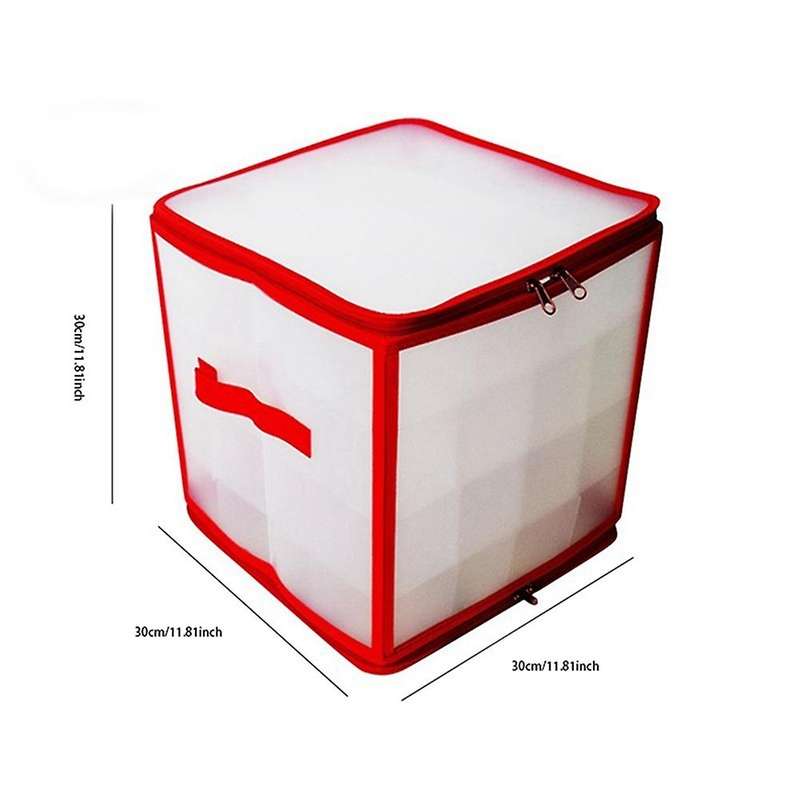 Baubles Storage Box Christmas Balls Storage Xmas Tree Decorations Organizer Bauble Storage Divider T