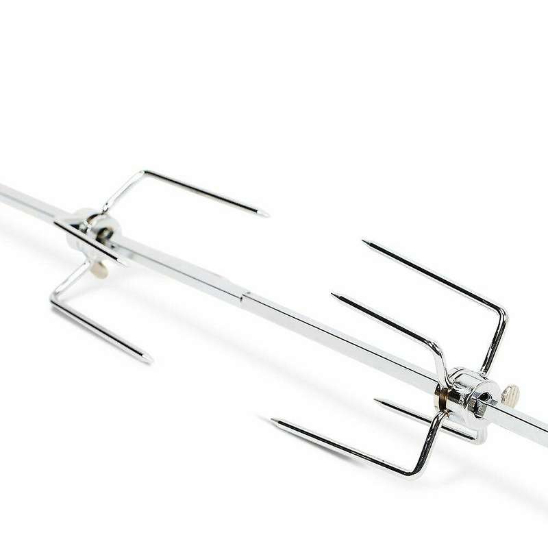 Bbq Barbecue Rotisserie Spit Universal Kit Bbq Motor for Electric Barbecue Uk Plug