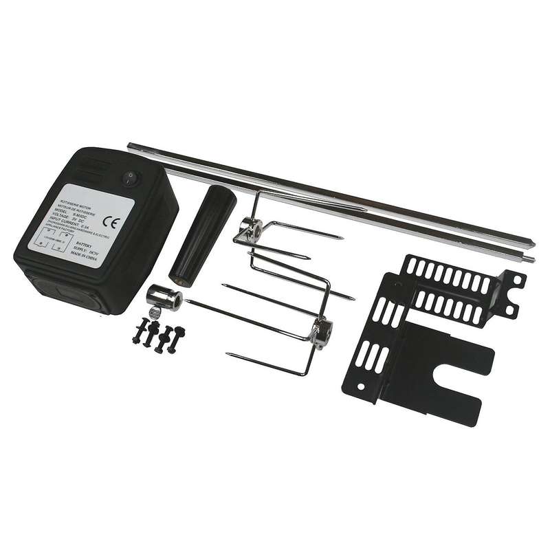 Bbq Barbecue Rotisserie Spit Universal Kit Bbq Motor for Electric Barbecue Uk Plug