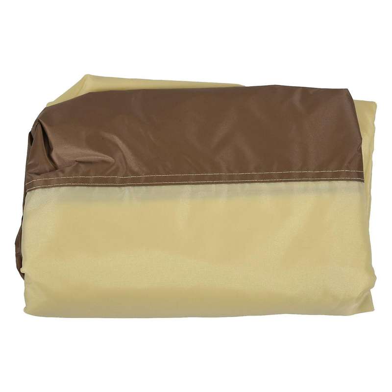 Bbq Cooker Heavy Duty Waterproof Outdoor Beige Garden Courtyard Gas Grill Cover 150X61X122Cm
