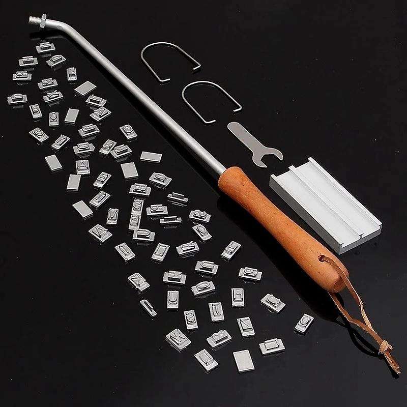 Bbq Branding Iron 55letters Diy Barbecue Printed Bbq Steak Tool Meat Forks Barbecue Tool Accessorie