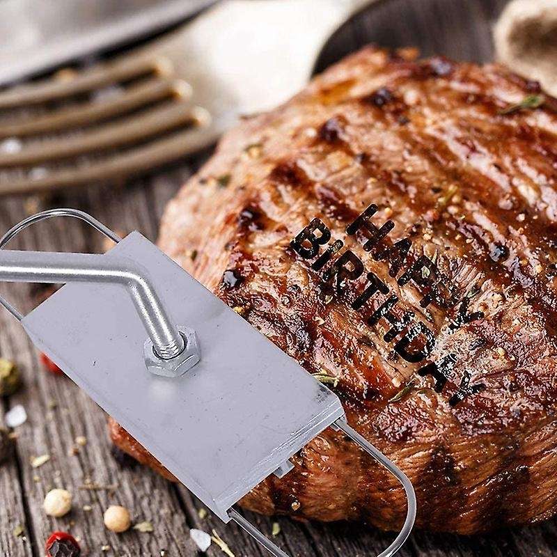 Bbq Branding Iron 55letters Diy Barbecue Printed Bbq Steak Tool Meat Forks Barbecue Tool Accessorie