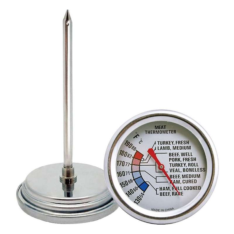 BBQ Meat Thermometer Food Grade Safe Waterproof Cooking Food Thermometer for Home Cooking Turkey Por