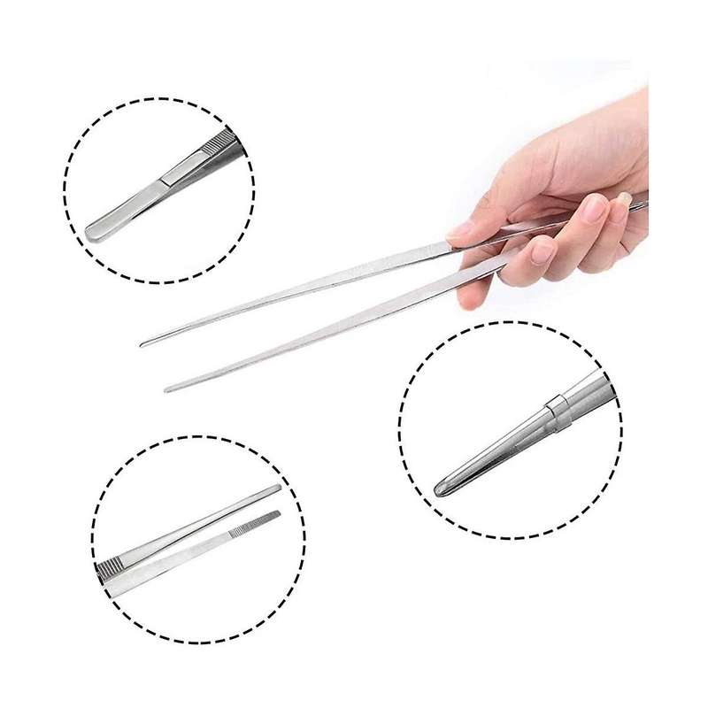 Bbq Food Tongs Non- Cooking Clips Tweezers Cafeteria Tools Kitchen Accessories