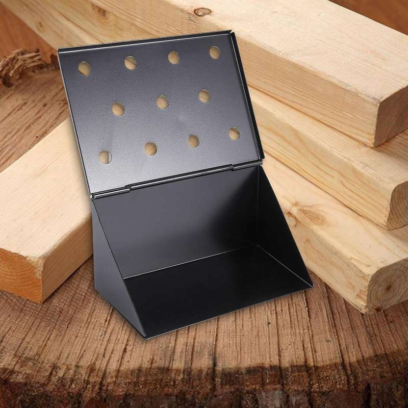 Bbq Smoker Box Wood for Outdoor Charcoal Gas Barbecue Grill Meat Infused Smoke/wine Flavor Grill Ac
