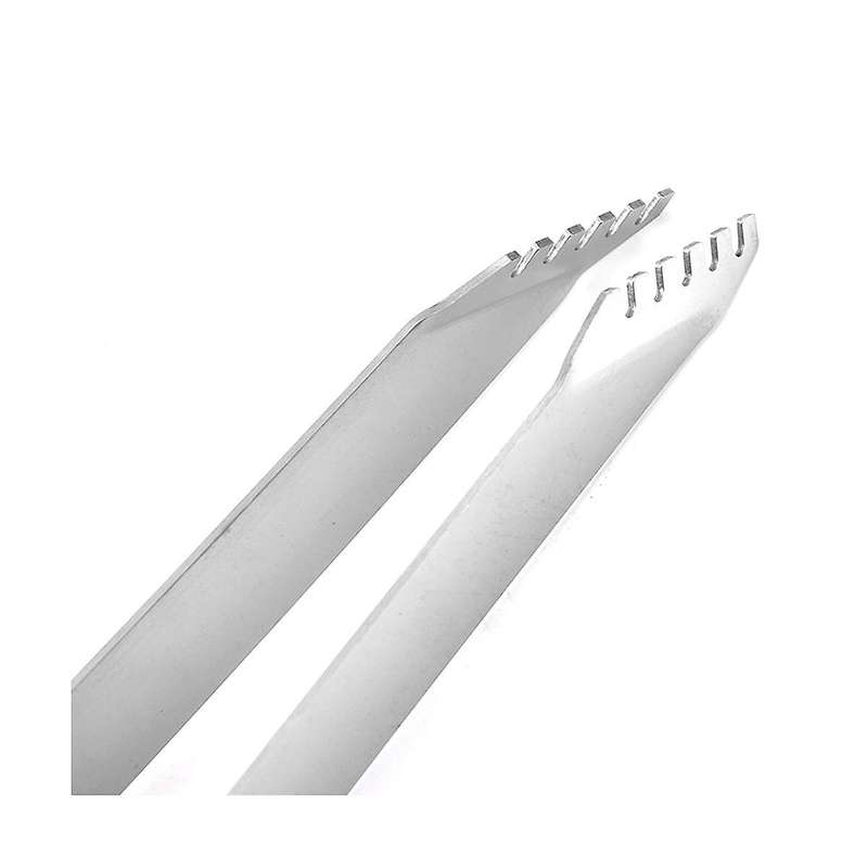 Bbq Spatula Cleaning Brush Bbq Clip Set, Rubber and Plastic Sleeve, Wooden Handle Grill Set