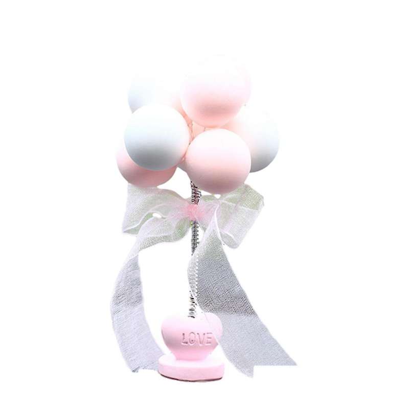 B-Dashboard Ornament, Balloon Bobblehead Car Dash Decor Car Interior Shaking Head Ornaments for Desk