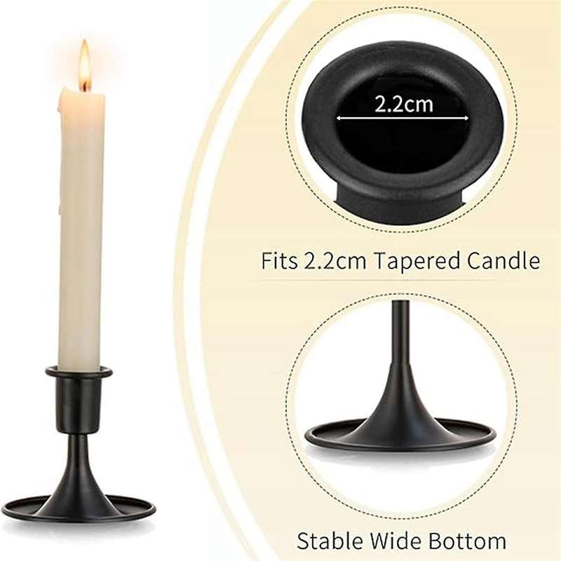 B-Candlestick Holders Taper Candle Holders,Candle Stick Candle Holder for Table Centerpiece, Wedding