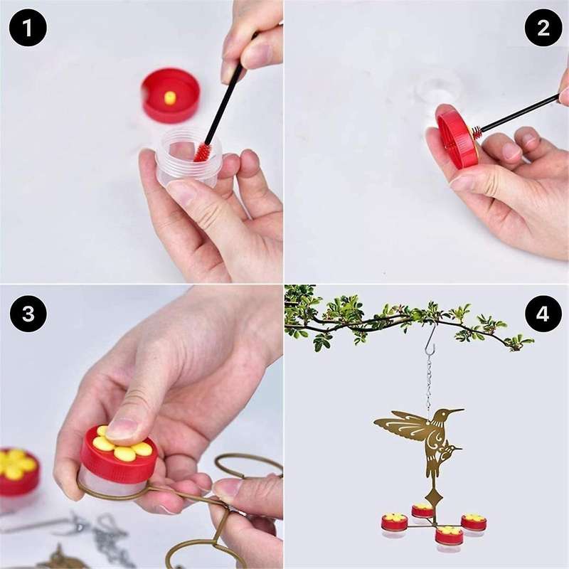Be a Birds Feeders for Outside Plastic Bird Feeders for Outdoors Hanging Handheld Tabletop