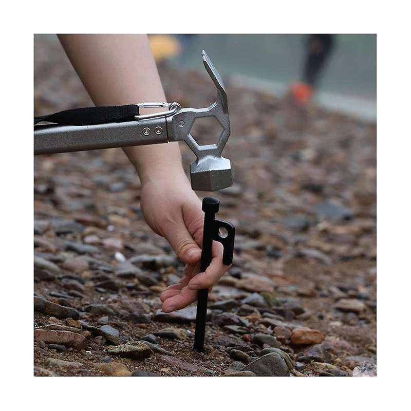 Beach Camp Nail 30cm Outdoor Bold and Lengthened Camp Nail Canopy Tent Camping Steel Ground Nail