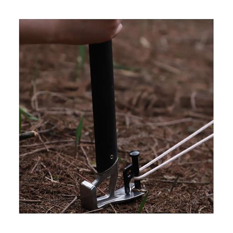 Beach Camp Nail 30cm Outdoor Bold and Lengthened Camp Nail Canopy Tent Camping Steel Ground Nail