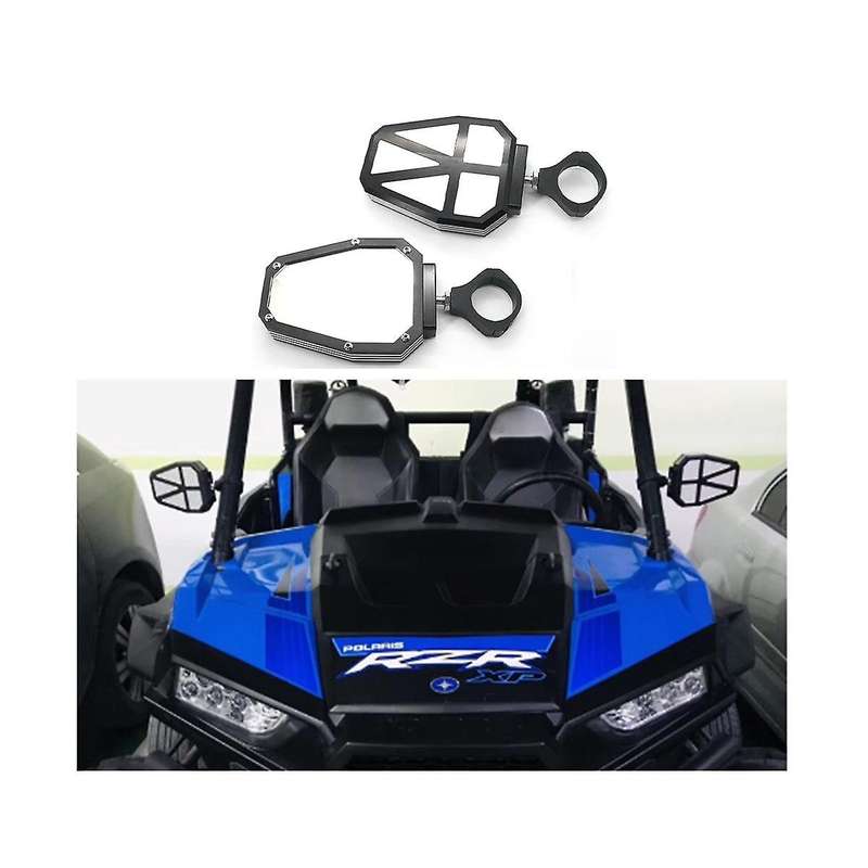 Beach Mirror Motorcycle Reflector 1.75/2 Universal for Atv/utv Blue