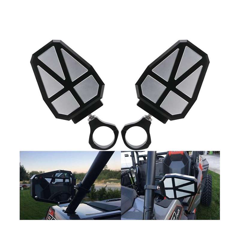 Beach Mirror Motorcycle Reflector 1.75/2 Universal for Atv/utv Blue