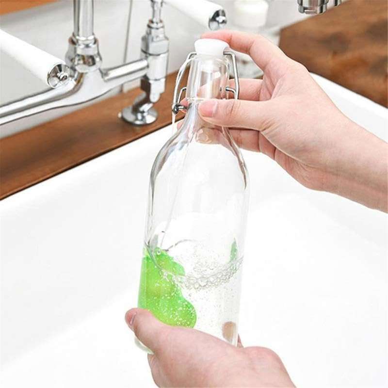 Beans Bottle Cleaner, Bottle Cleaning Sponge, Beans-Shaped Bottle Cleaning Sponge, Reusable Bottle C