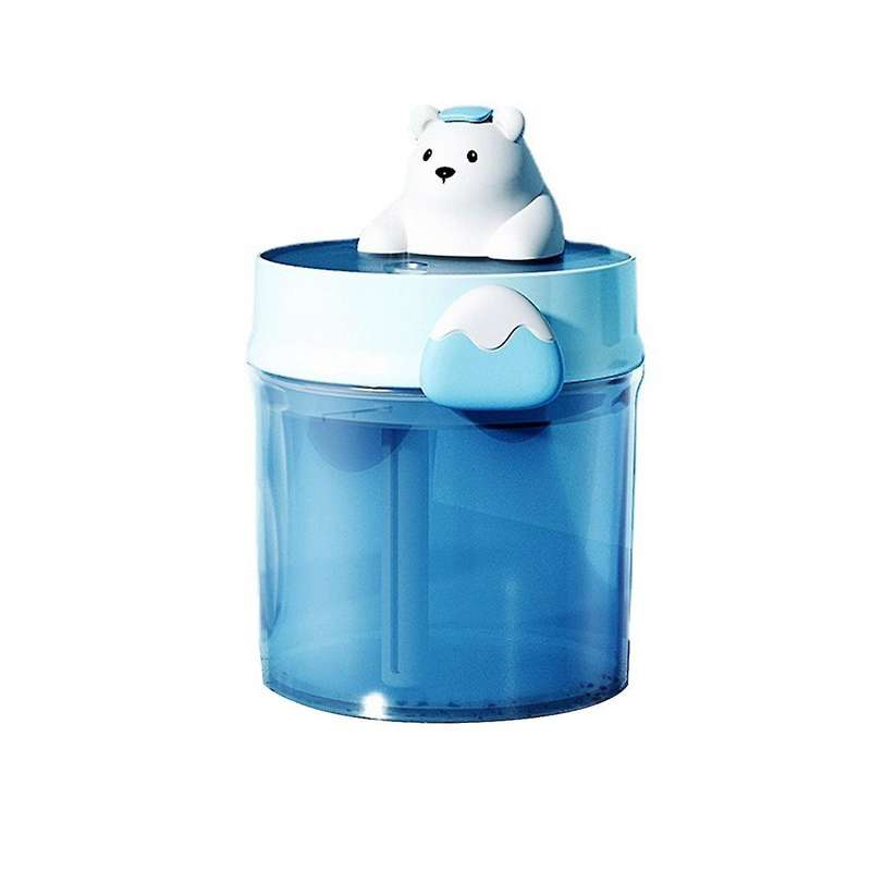 Bear Air Humidifier Usb Maker Atomizer Gift Mute Ultrasonic Humidificador Blue