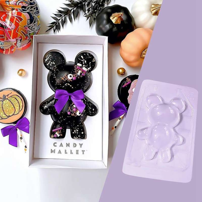 Bear Chocolate Mold - Special Chocolate Molds for Breakable Bears, Bear, Dessert Baking,Birthday, Ca