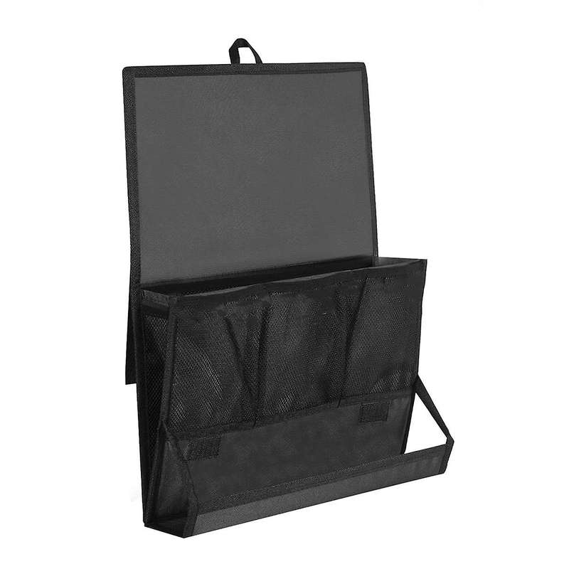 Bedside Storage Organizer with Power Strip Holder and Adjustable Straps Bed Hanging Bag for Home Bu