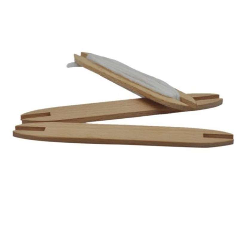 Beech Wood Weaving Loom Knitting Tool Sweater Scarf Tapestry Coil Stick DIY Crafts Making Tools