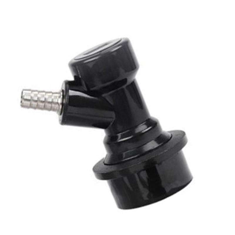 Beer Brewing Carbonation Cap with 5/16Inch Barb Ball Lock Disconnect Set,Fit Cola Beer Most of Drink