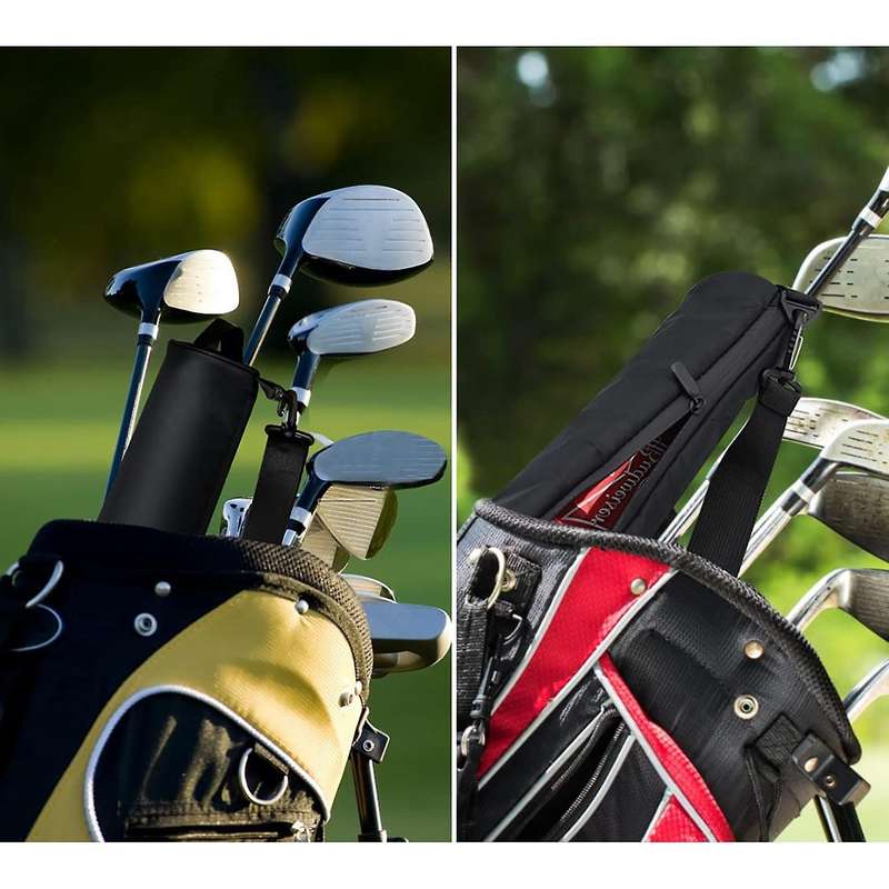 Beer Sleeve,7-Can Insulated Cooler for Golf Bag,Keeps Canned Beverages Ice Cold While Playing Golf