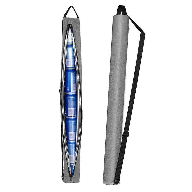 Beer Sleeve,7-Can Insulated Cooler for Golf Bag,Keeps Canned Beverages Ice Cold While Playing Golf