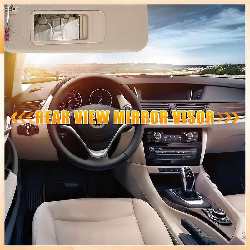 Beige Car Front Sun Visors for 3 SERIES E90 E91 X1 E84 Left 51167252009