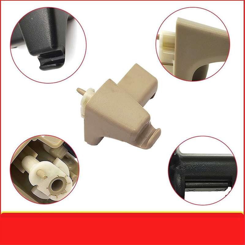 Beige Car Sun Visor Fixed Clip Front Sun Visor Buckle EGP000040PVA EGP000050PVA for L322 03-12