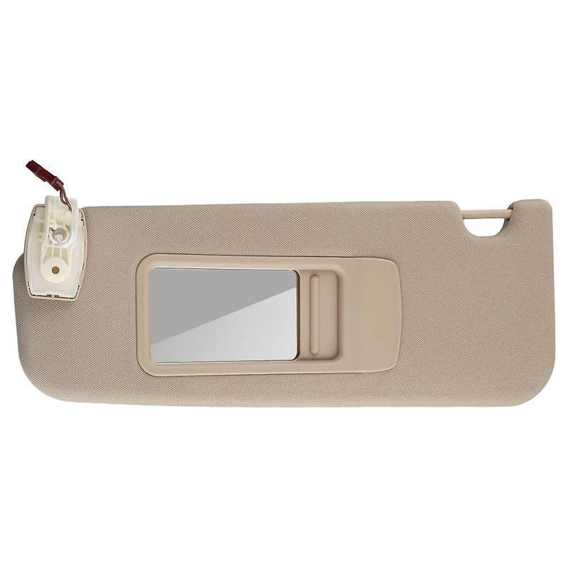 Beige Car Left Side Sun Visors for 5 SERIES F10 F11 F18 2011-2015 51167248857