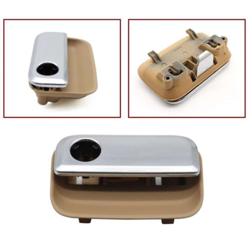 Beige Dashboard Passenger Glove Box Handle 958552147 for 2010-2018 Lhd Chrome Storage Compartment S