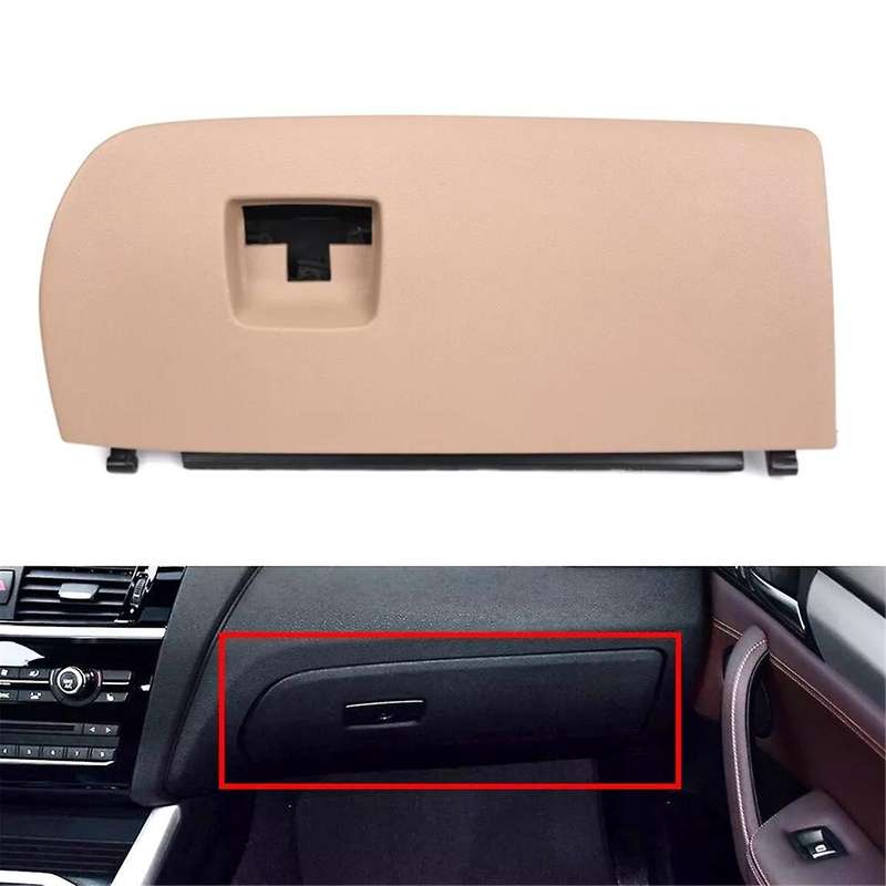 Beige Dash Glove Box Storage Box Door Lid Cover 51166839000 for X3 X4 F25 F26