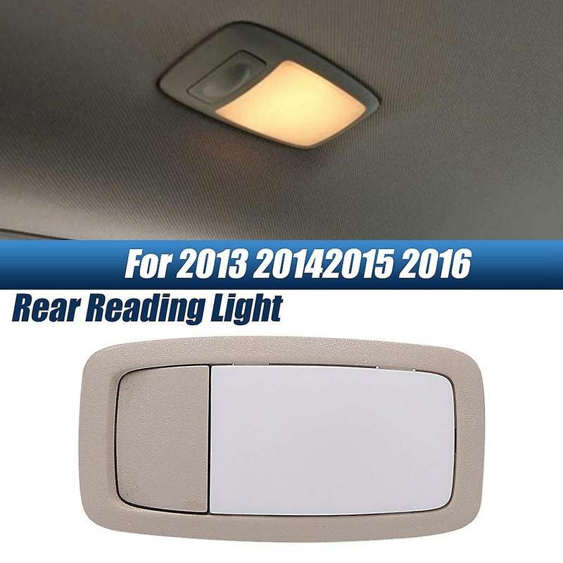 Beige Rear Reading Light Lamp for Teana Altima 2013 2014 2015 2016 Ceiling Map Light Car Dome Light