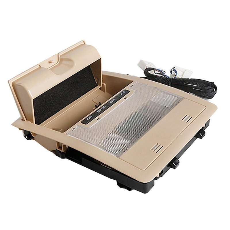 Beige Overhead Console Reading Map Lamp Assembly for Land Cruiser LC200 200 2008-2020 Car Ceiling D