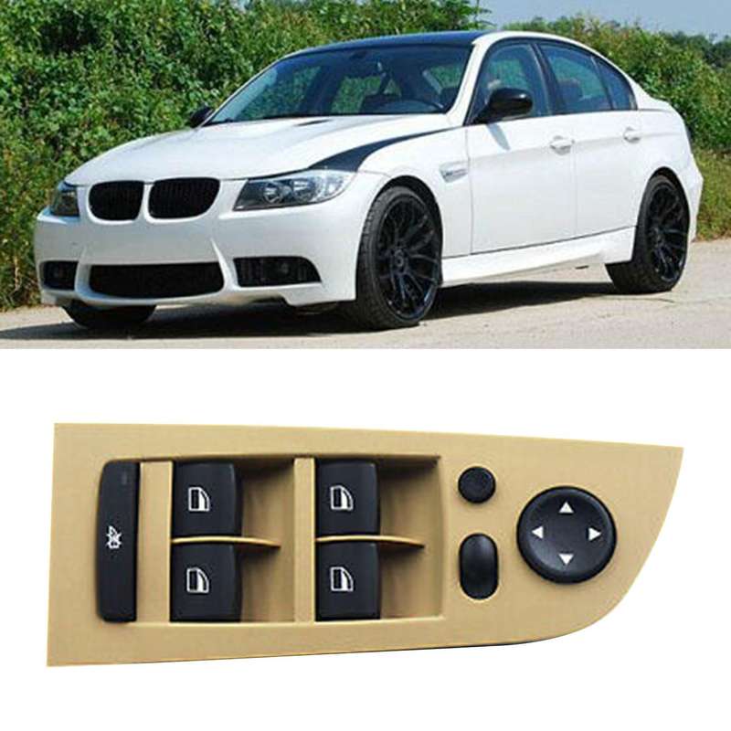 Beige Panel Power Window Switch Console 61319217334 for - 3 Series 316 318 320 323 325 330